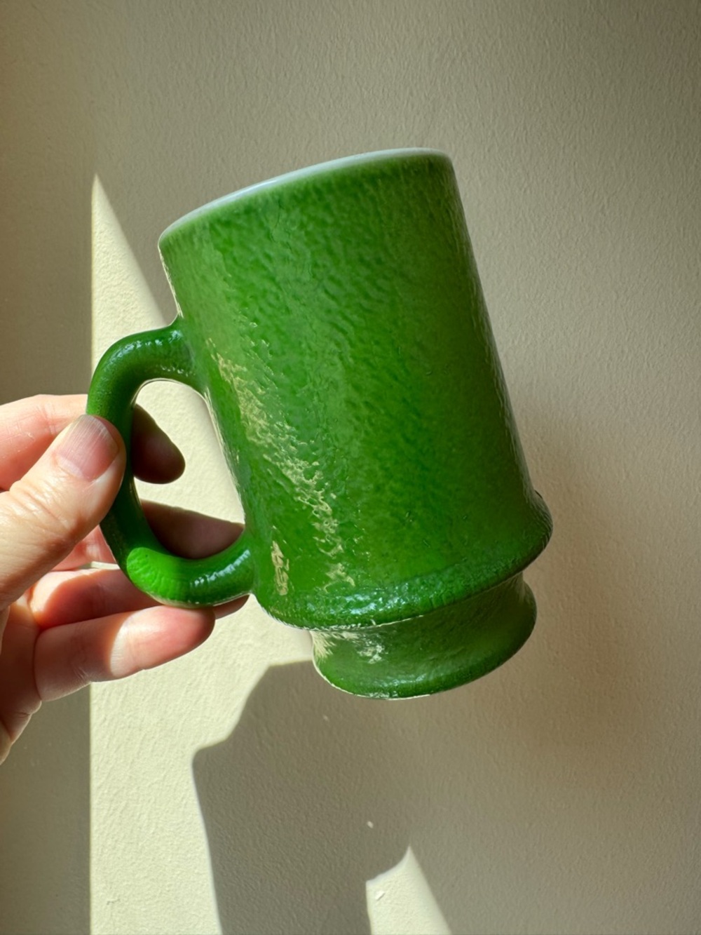 Vintage Milk Glass Mug